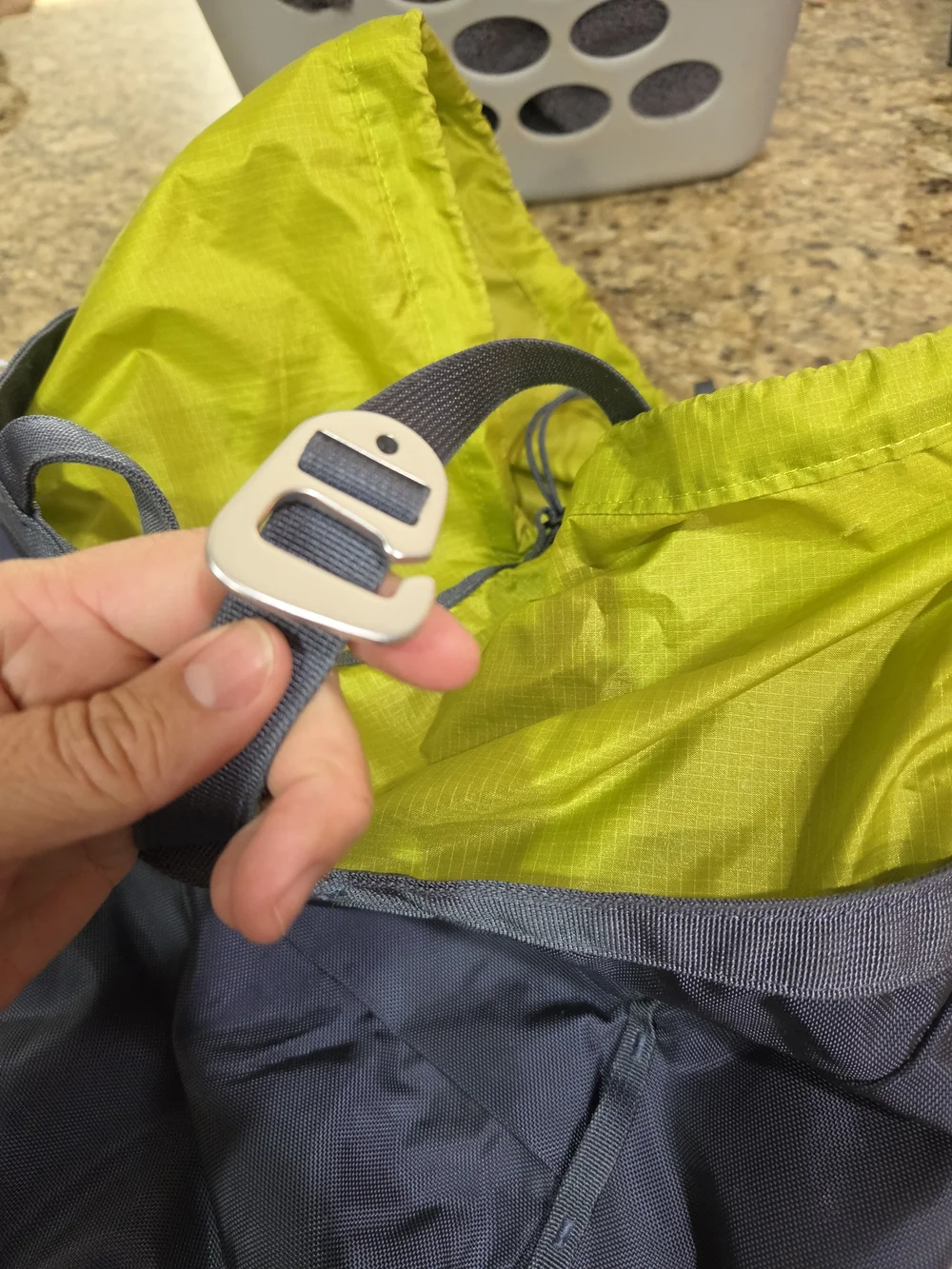Patagonia One Blue Grey Backpack Roll-top Linked 28L